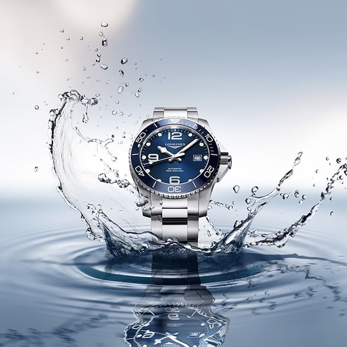 Longines Hydroconquest 41mm Automatic Mens Watch: A Stylish Dive Watch with Ceramic Bezel