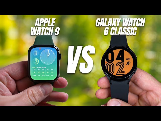 Apple Watch Series 9 vs Samsung Galaxy Watch 6: Which One is the Better Smartwatch in 2024?