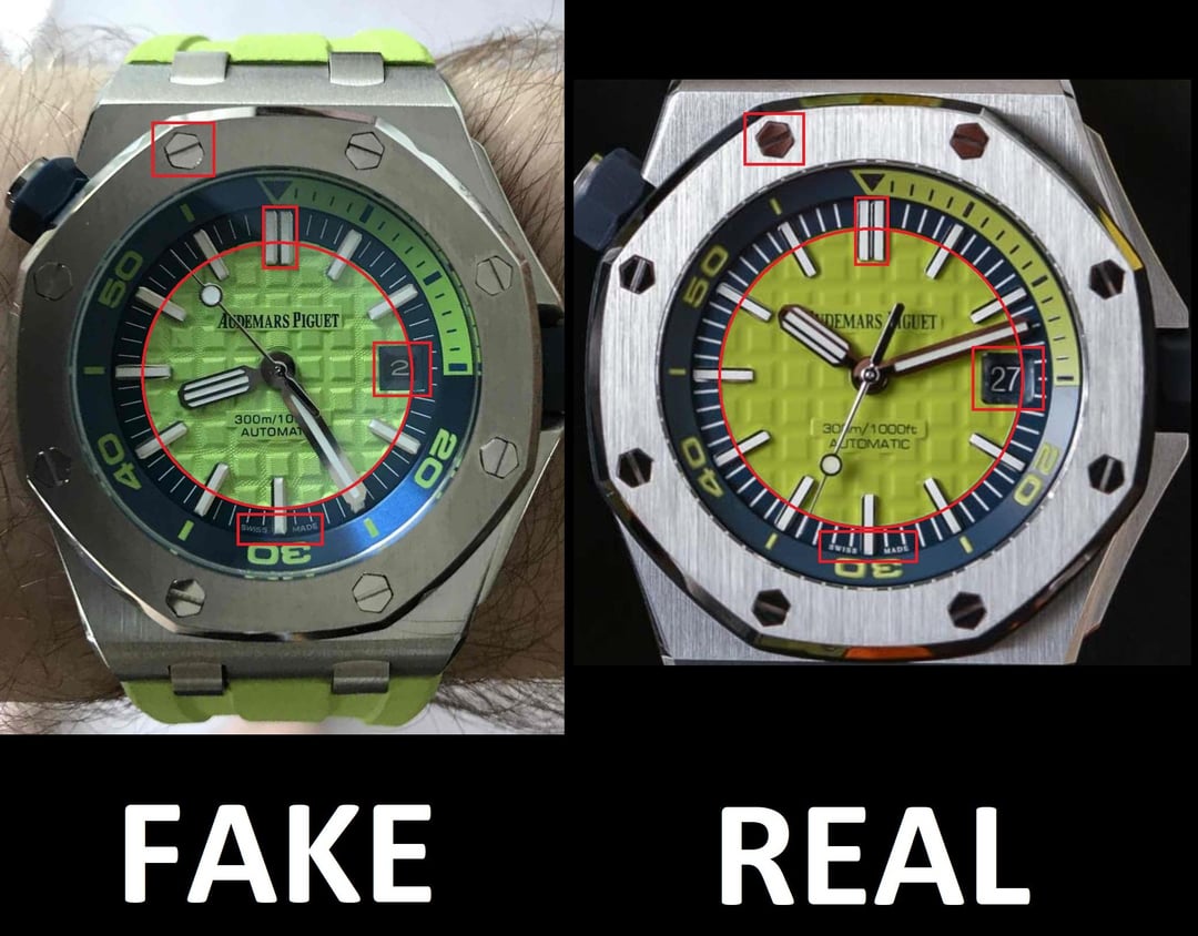 how to tell if audemars piguet is real reddit