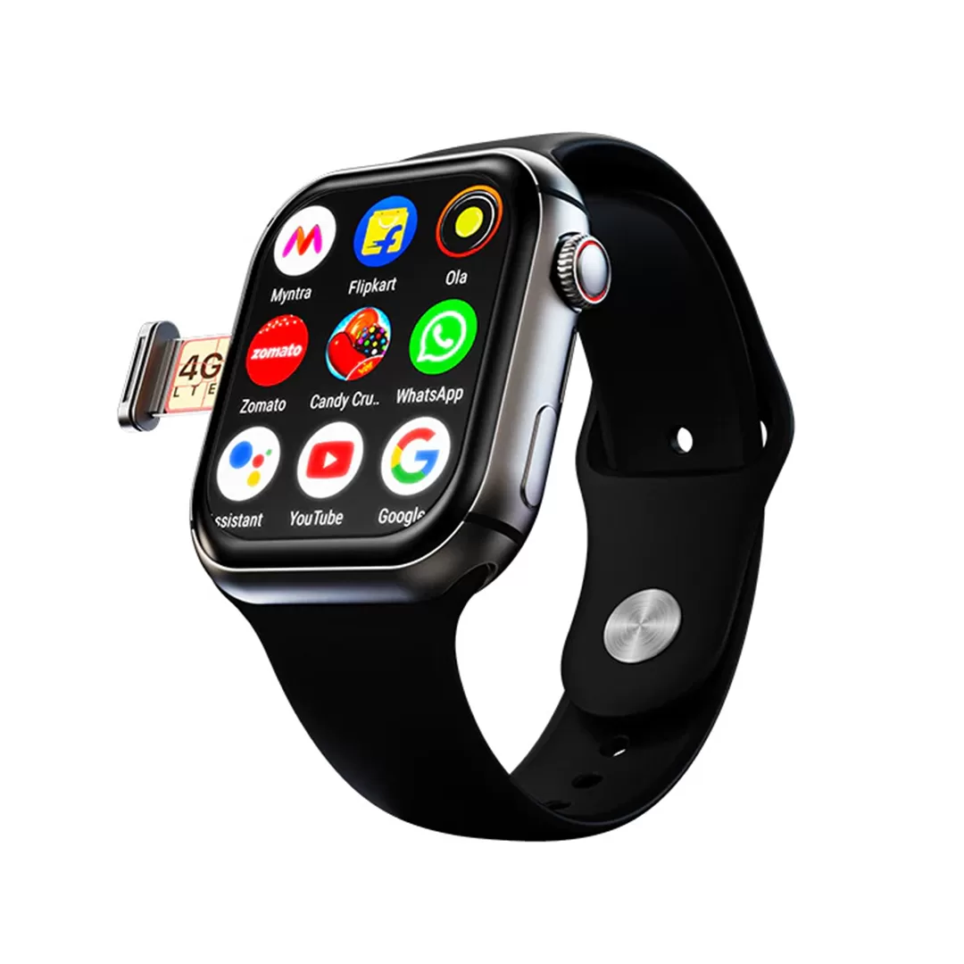 Fire-Boltt Dream Smartwatch - Android OS, 4G LTE SIM + WiFi for Seamless Connectivity