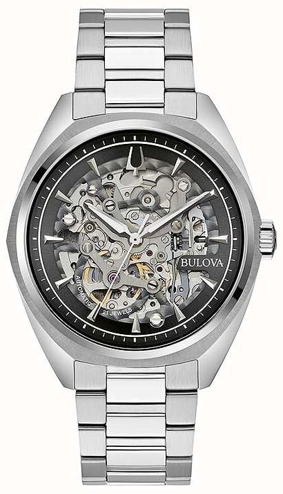 Shop Bulova Mens Skeleton Watches: Swiss-Made Automatic Timepieces