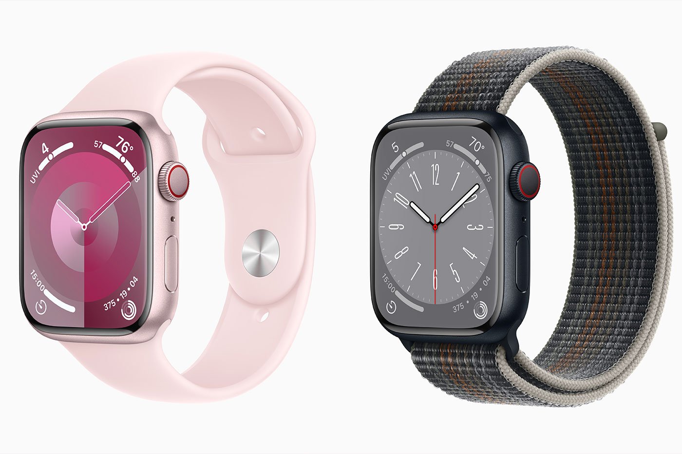 apple watch series 9 vs 8 francais