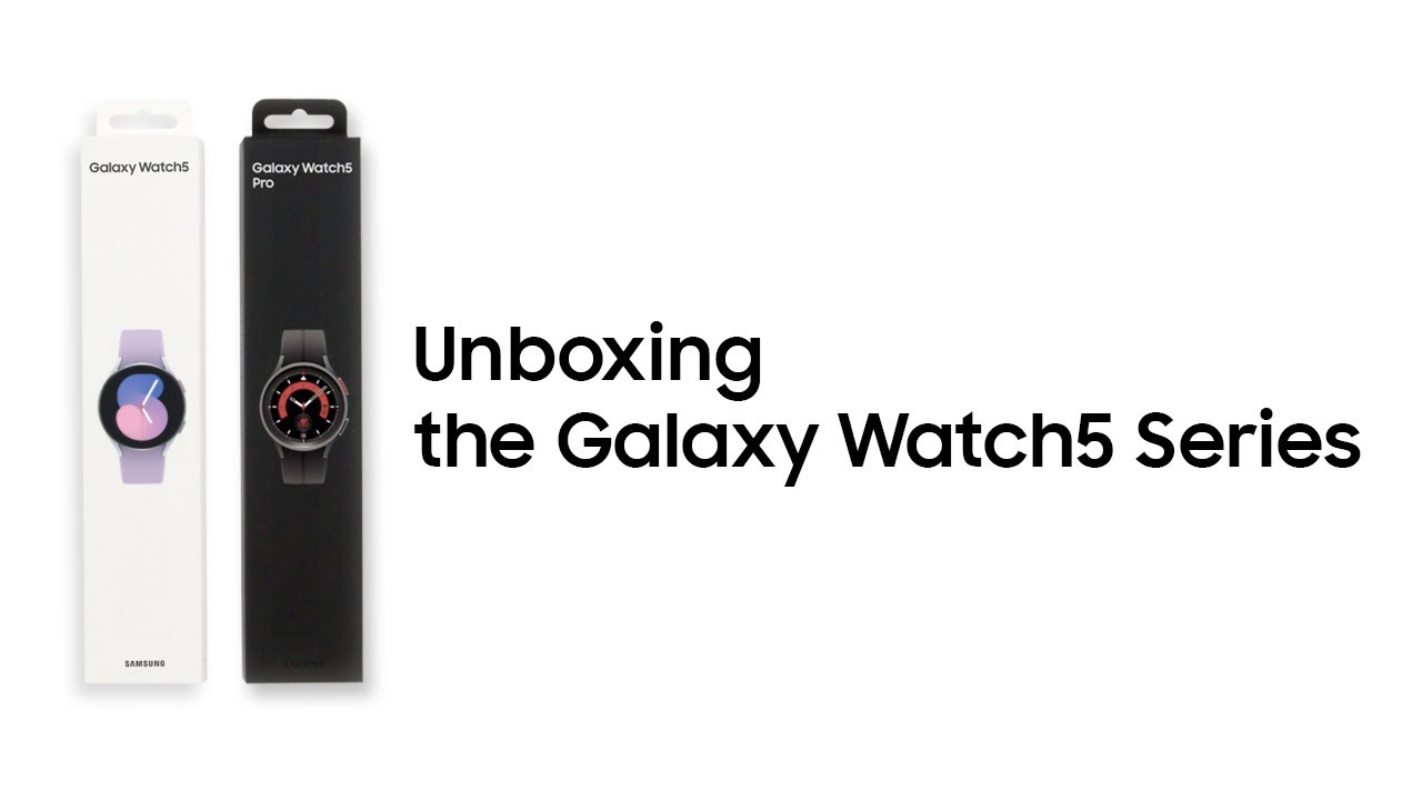 samsung galaxy watch 5 pro 45mm unboxing