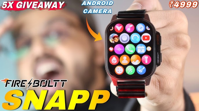 Affordable Fire-Boltt Android Smartwatches Under ₹5000 with Smart Features