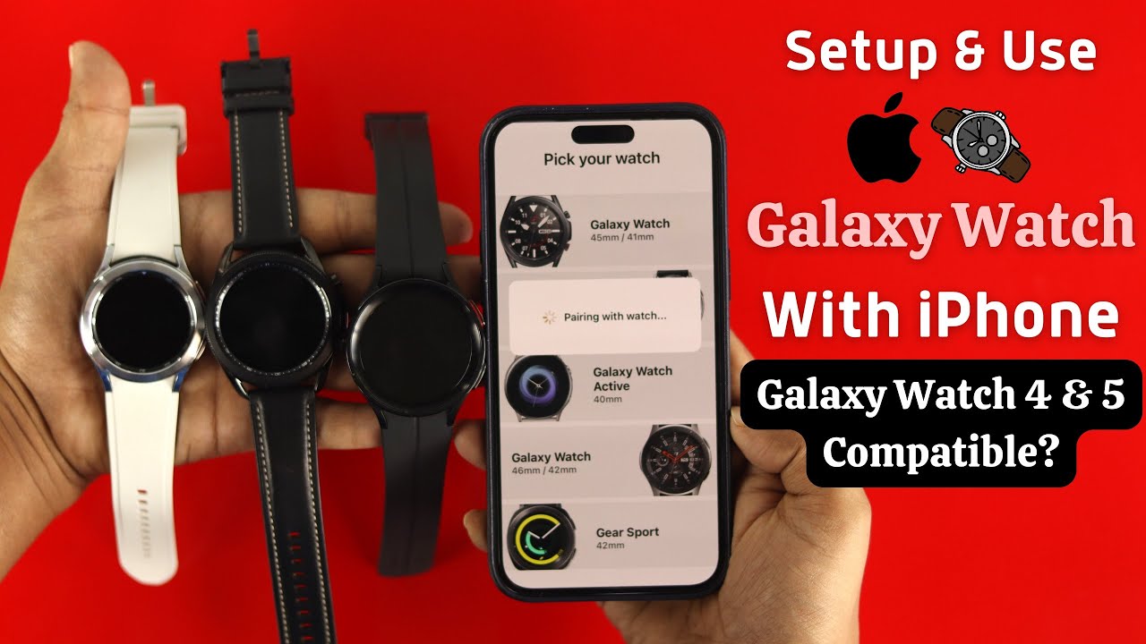 Can Samsung Galaxy Watch 5 Pro Work with iPhone? Compatibility Guide