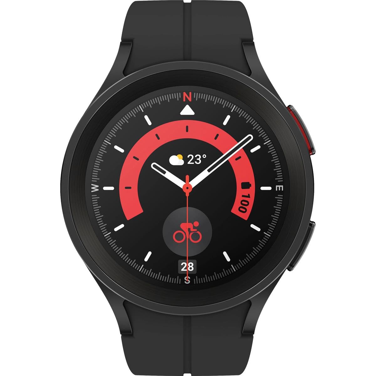 Samsung Galaxy Watch 5 Pro 45mm LTE Titanium Black: Fitness & Durability Combined