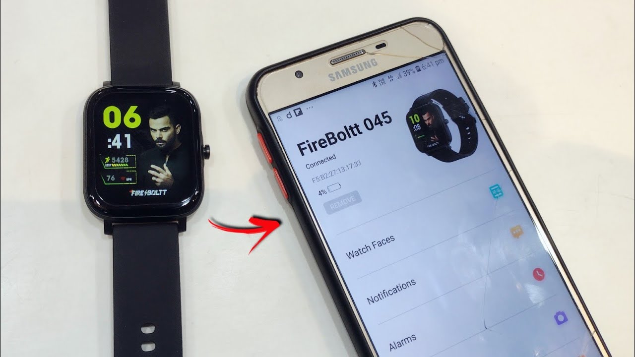 Fire-Boltt Android Smartwatch Mobile Pairing: Easy Bluetooth Setup Instructions