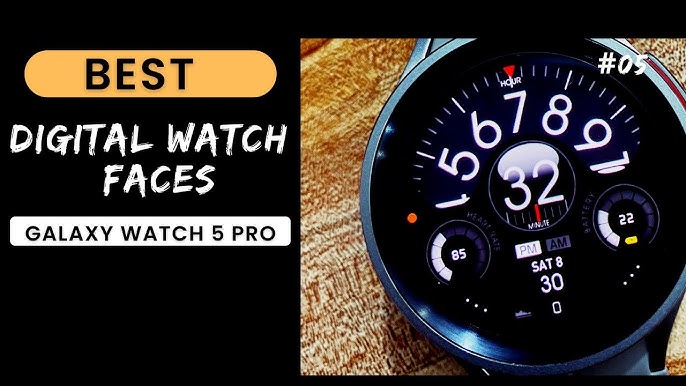 Top 10 Free Samsung Galaxy Watch 5 Pro Watch Faces You Must Try