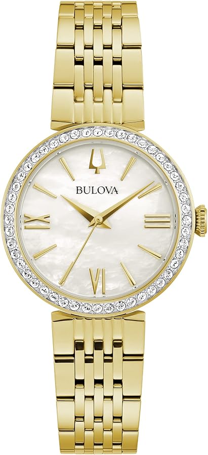 Shop Bulova Womens Crystal Watches: Affordable Luxury & Style