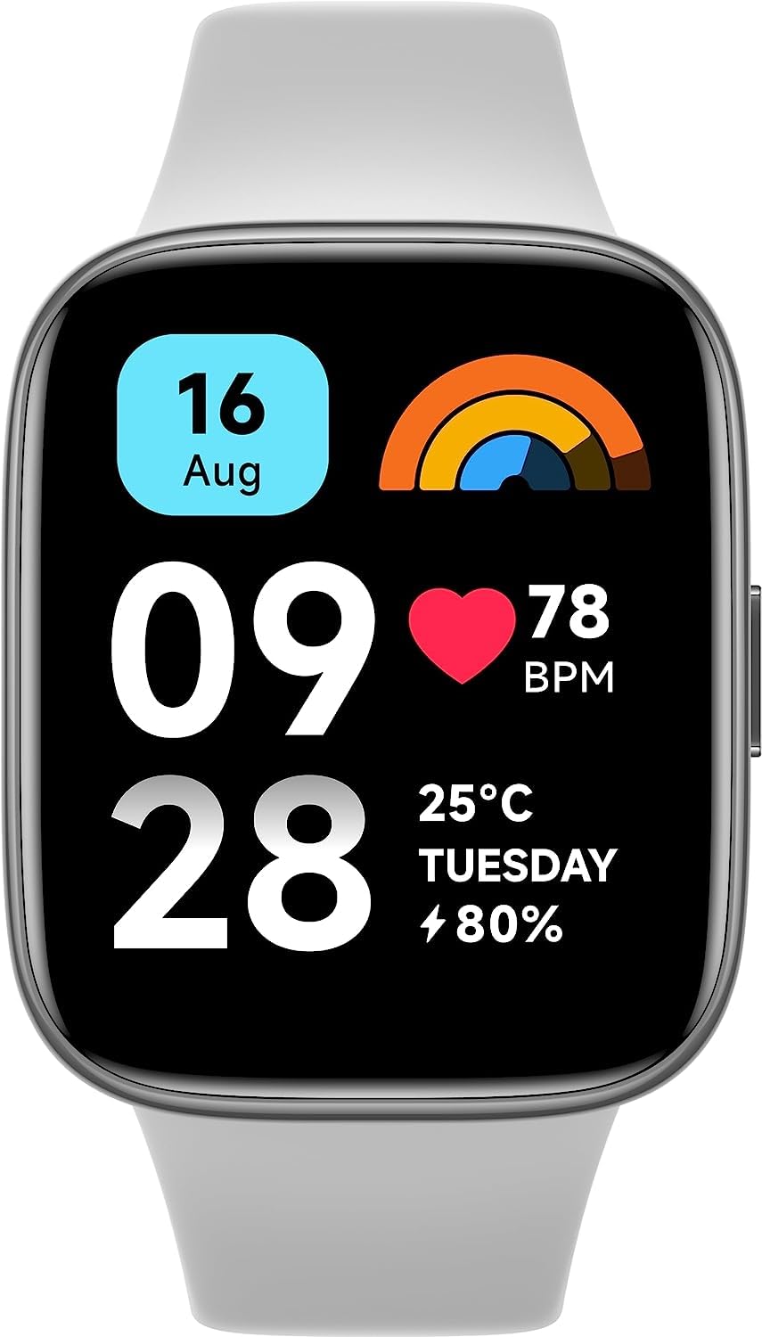 Xiaomi Redmi Watch 3 Active (M2235W1/BHR7272GL) - Fitness Tracker with Blood Oxygen & Heart Rate Monitoring