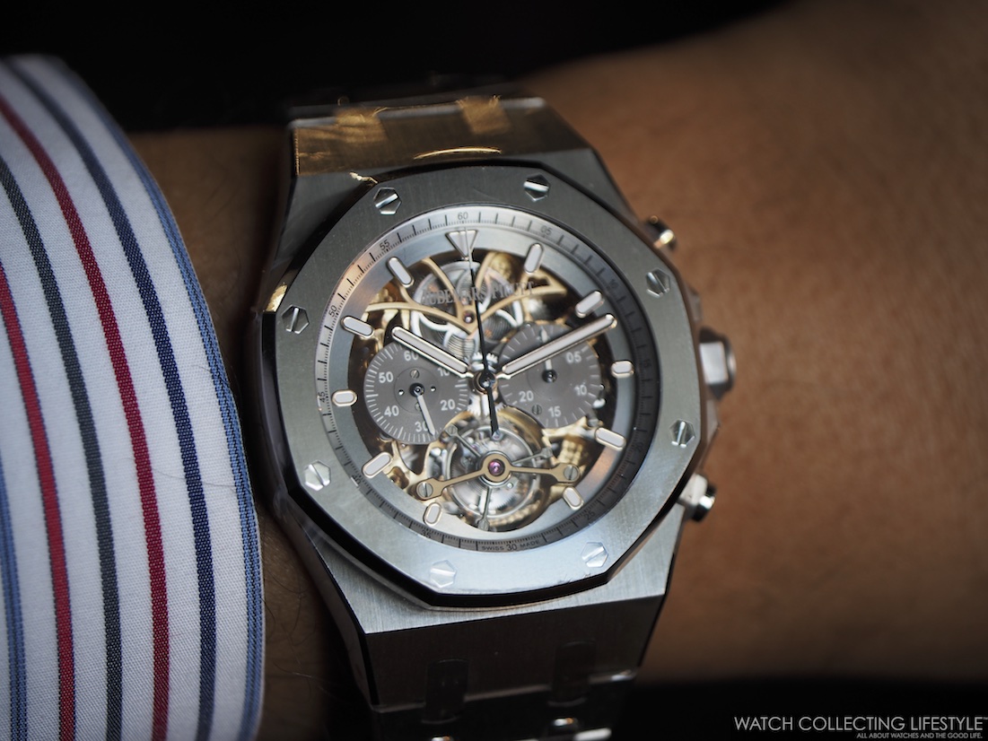 Audemars Piguet Royal Oak Titanium Openworked Tourbillon Chronograph for Collectors