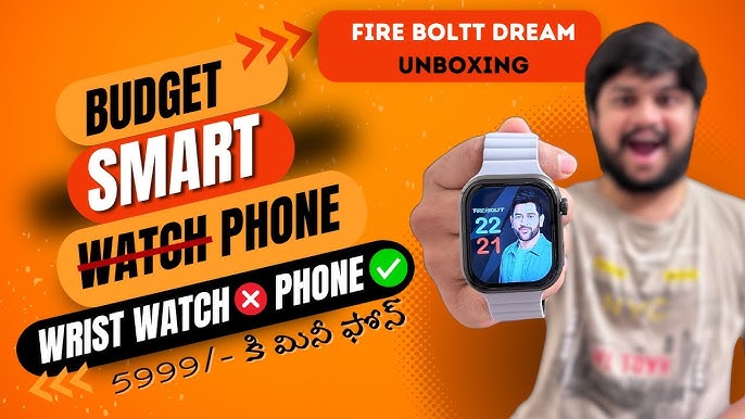 Fire Boltt Dream Android Smartwatch Review in Telugu: Bluetooth Calling & Health Tracking