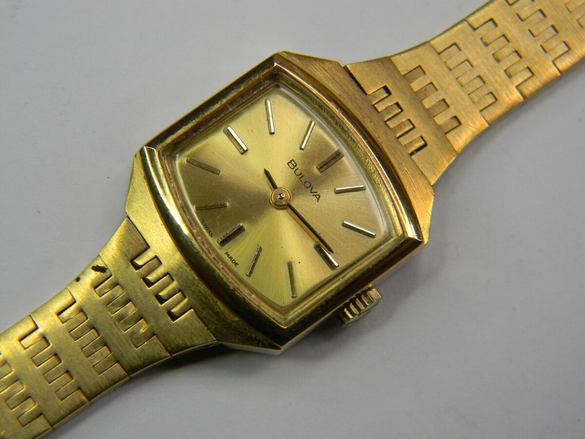 Authentic Vintage Bulova Gold Watches for Women: Timeless Luxury & Style