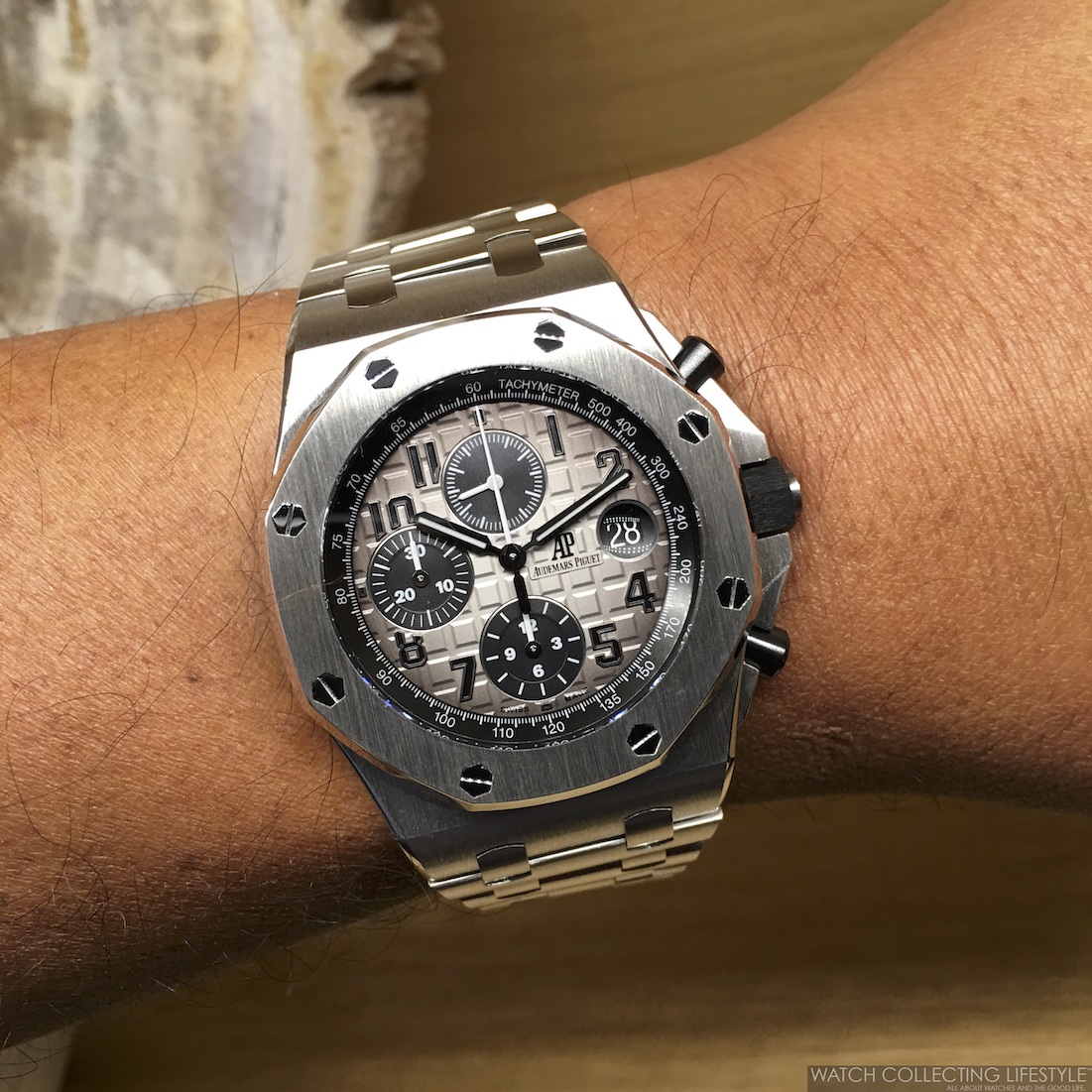 Audemars Piguet Royal Oak Offshore Weight: Full Platinum 431 Grams Edition