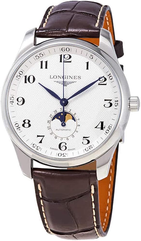 longines automatic moonphase watch men