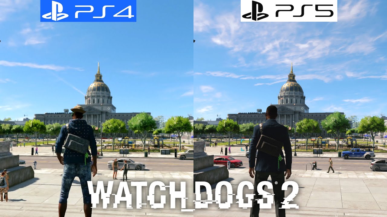 watch dogs 2 ps4 pro vs ps5