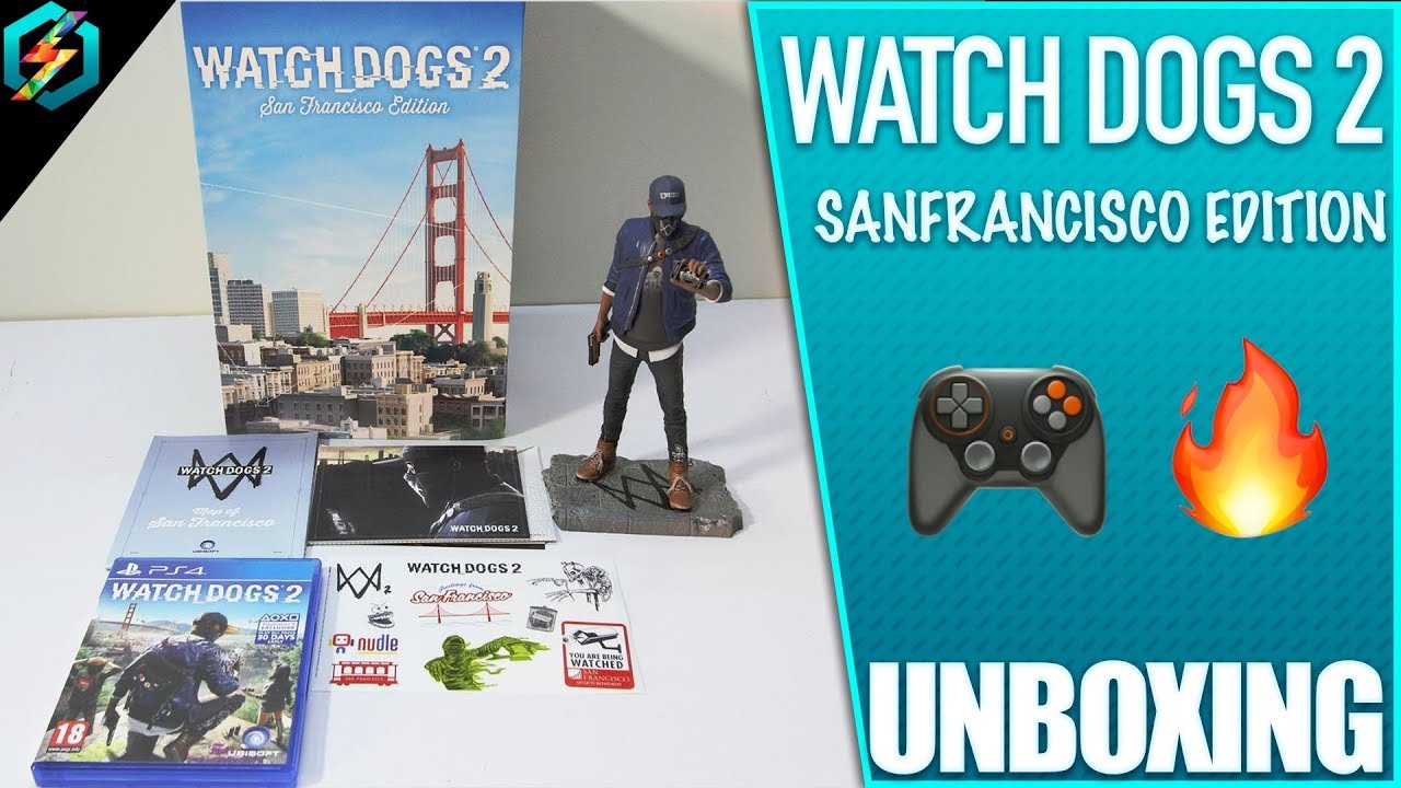 Watch Dogs 2 PS4 Unboxing Video: Explore the San Francisco Edition!