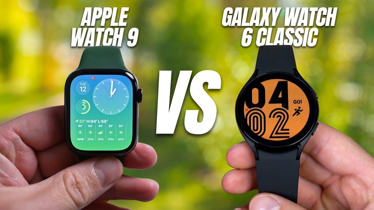 Apple Watch Series 9 vs Samsung Galaxy Watch 6 Classic: Which Smartwatch is Better?