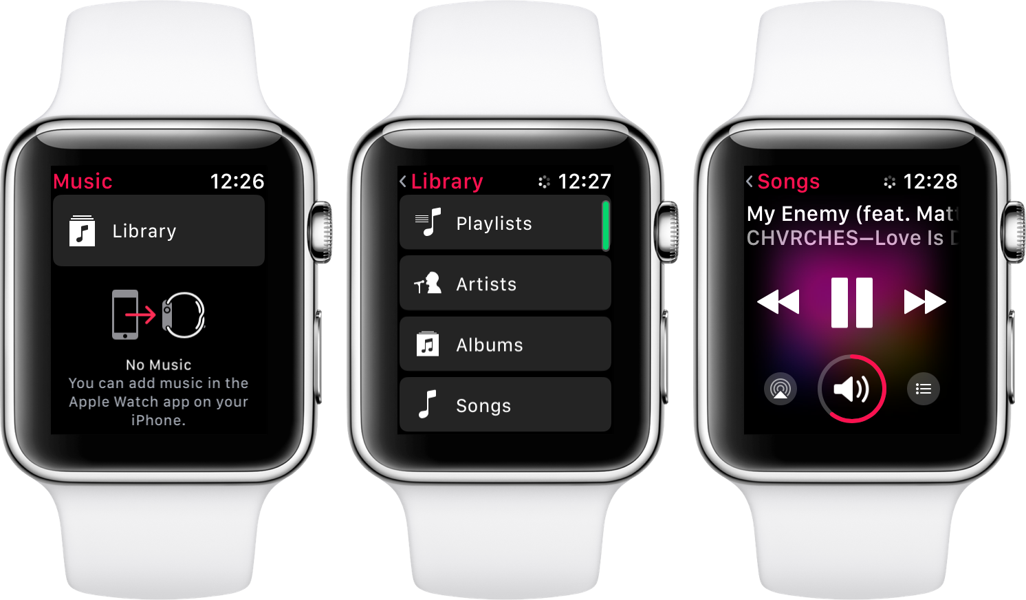 how to use apple music on apple watch