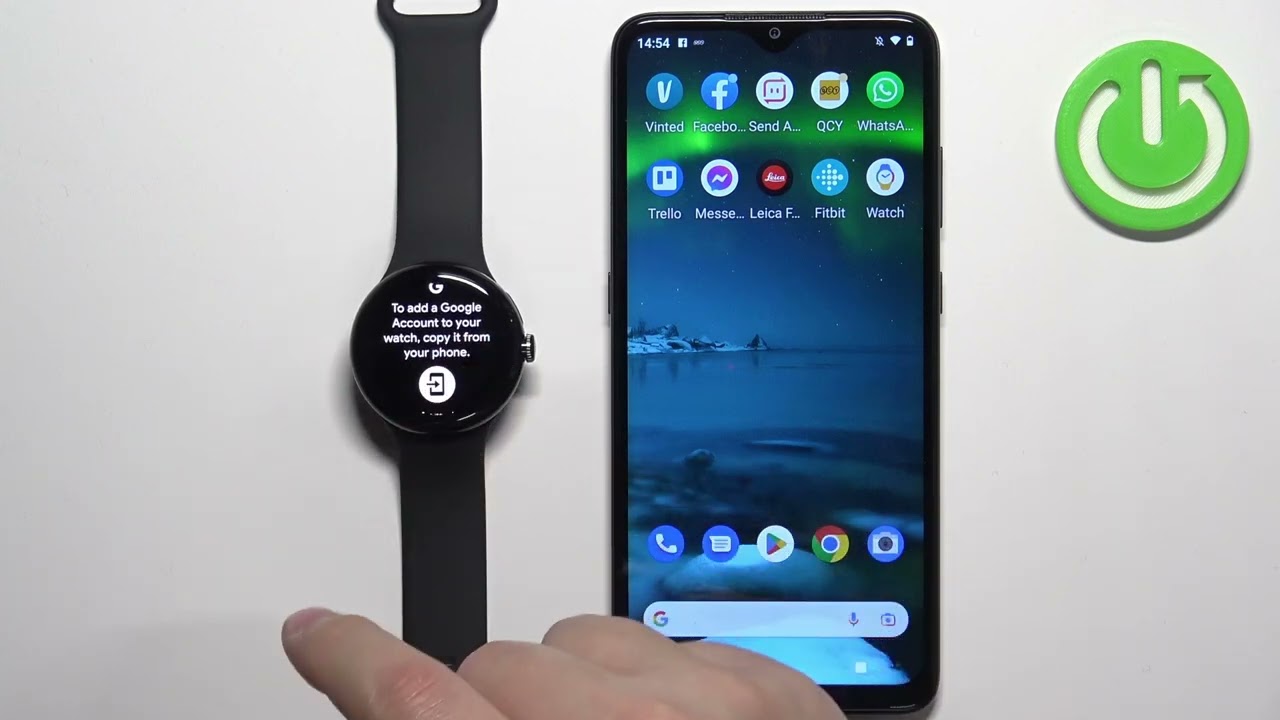 How to Add a Google Account to Your Watch by Copying It from Your Phone