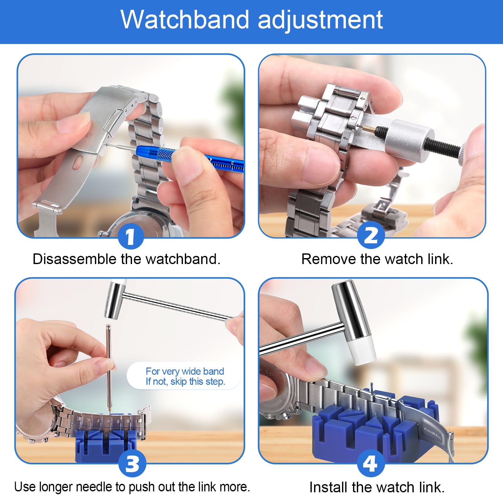 How to Use JOREST Watch Repair Kit: A Step-by-Step Guide