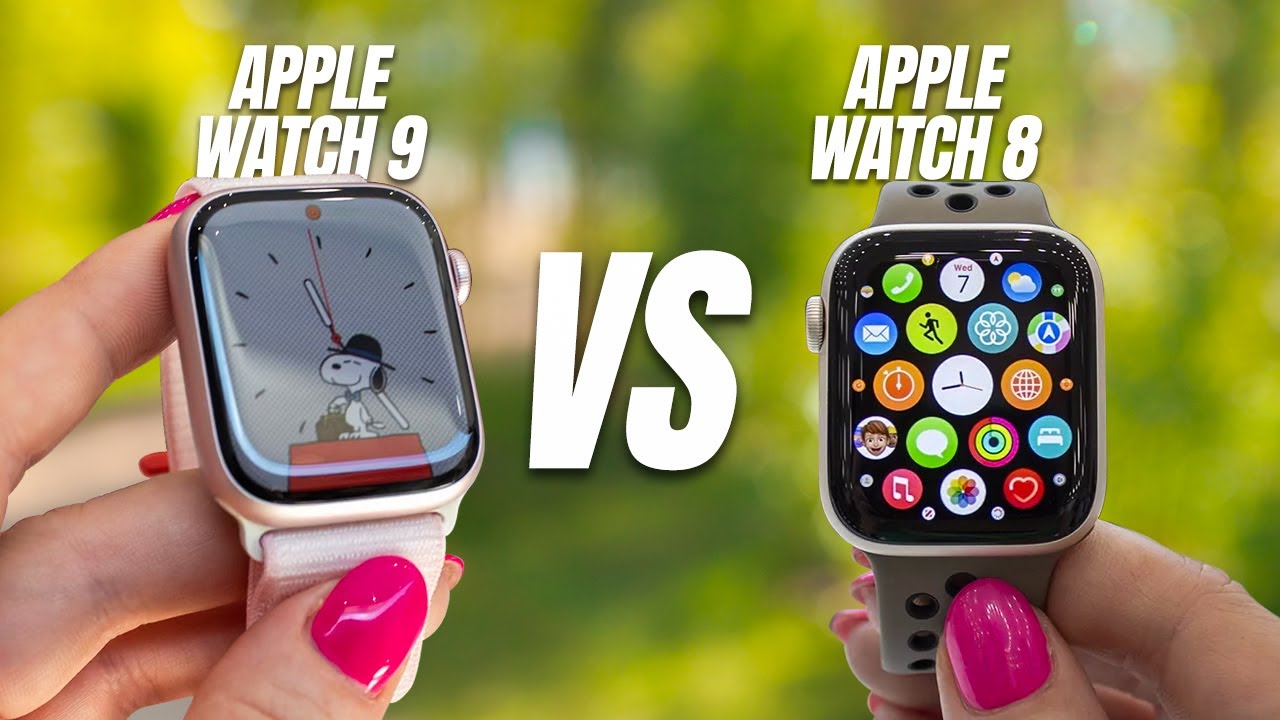 apple watch series 9 vs 8 francais