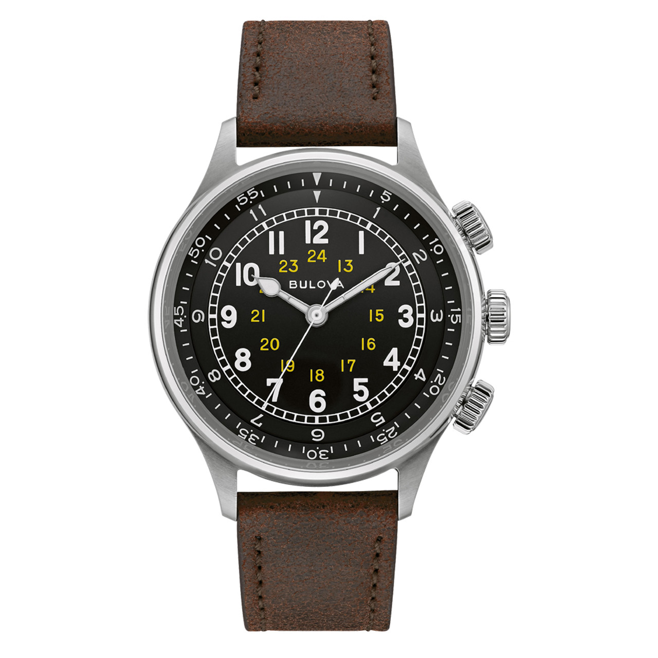 Bulova Automatic Mens Watch: Military-Inspired Design with Precision Engineering