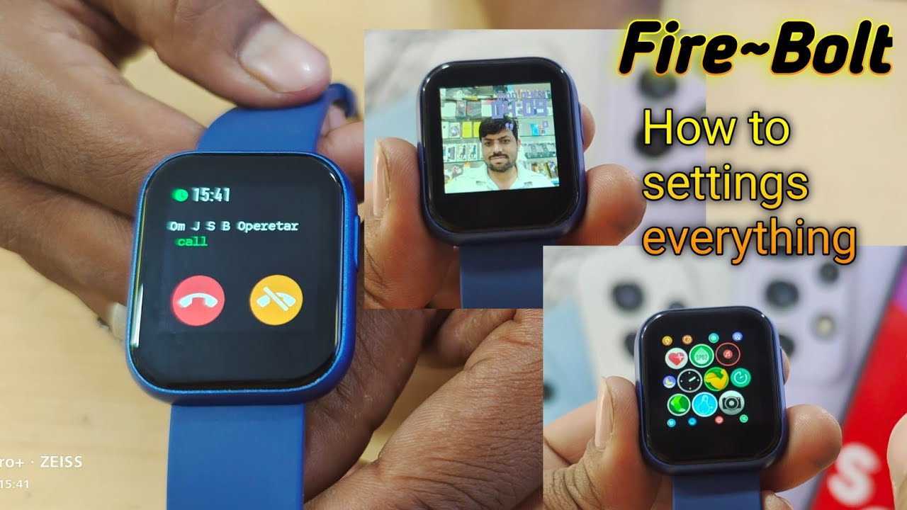 Easy Guide to Pair Firebolt Smartwatch with Android or iPhone in Telugu