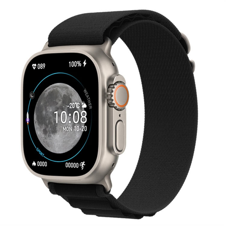 HW9 Ultra Max Smart Watch 2024 – Full AMOLED Display, NFC, Serie 9 Features