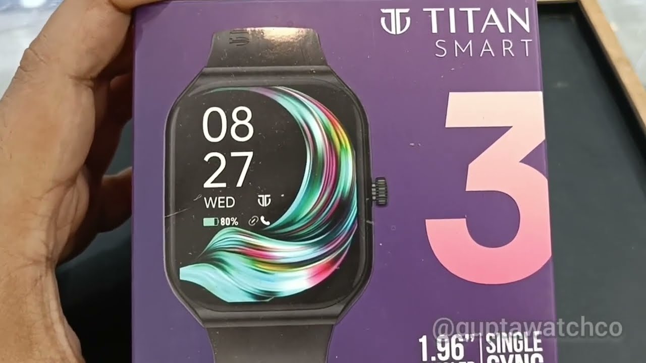 Titan Smart 3 Watch Unboxing and Review in Tamil: IP68 Waterproof and More