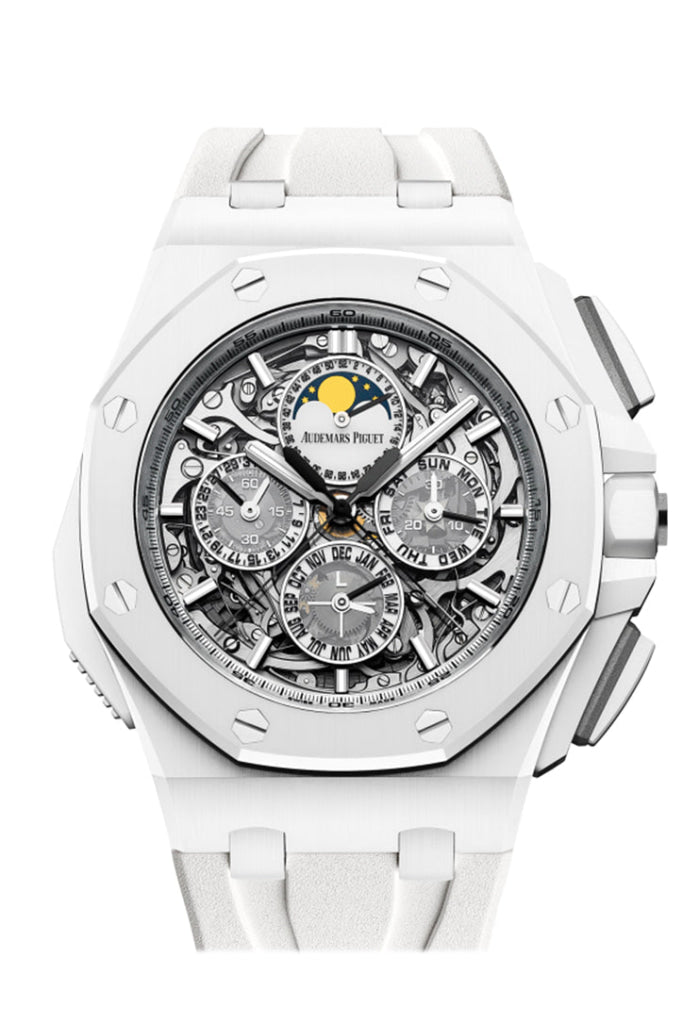 Enhance Your Watch Collection with the Audemars Piguet Royal Oak Offshore White Rubber Strap