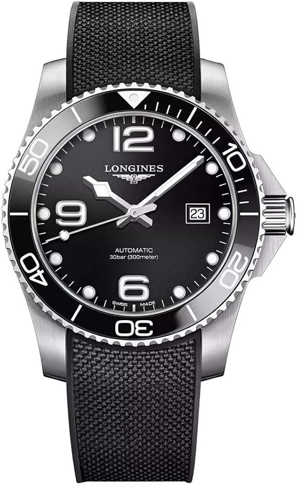 Longines Hydroconquest 41mm Automatic Mens Watch: A Stylish Dive Watch with Ceramic Bezel