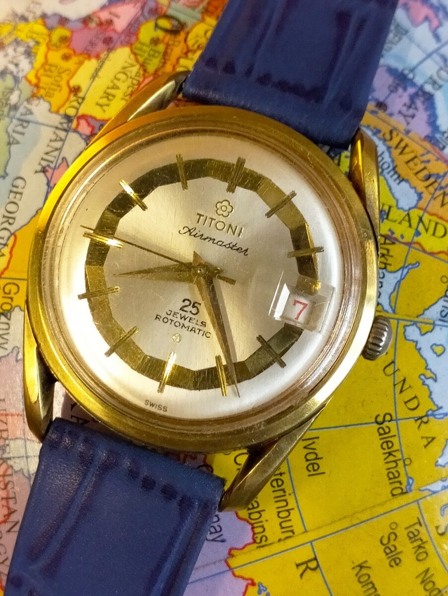 Buy Authentic Titoni Airmaster Vintage Watches – Swiss Made & Timeless