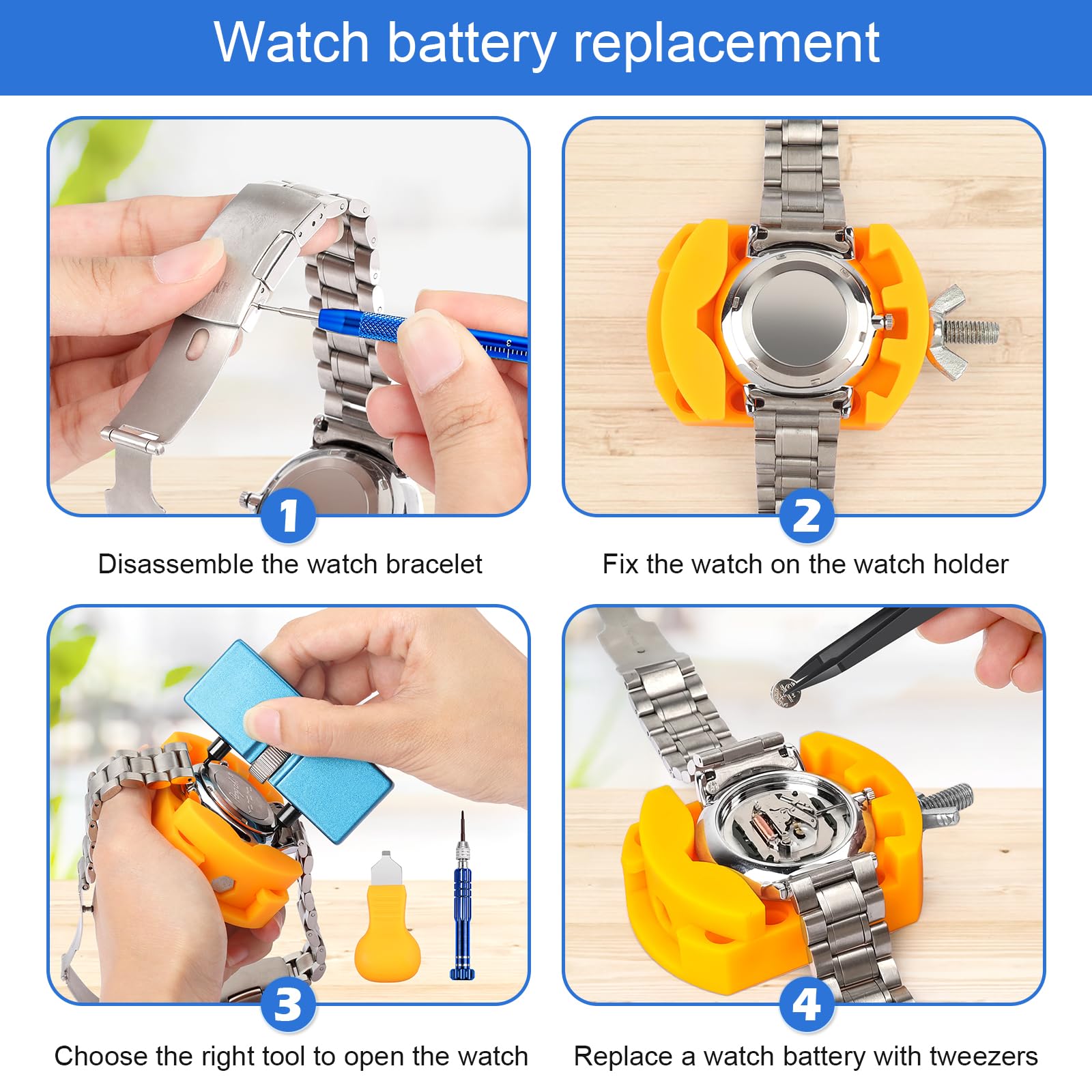 How to Use JOREST Watch Repair Kit: A Step-by-Step Guide