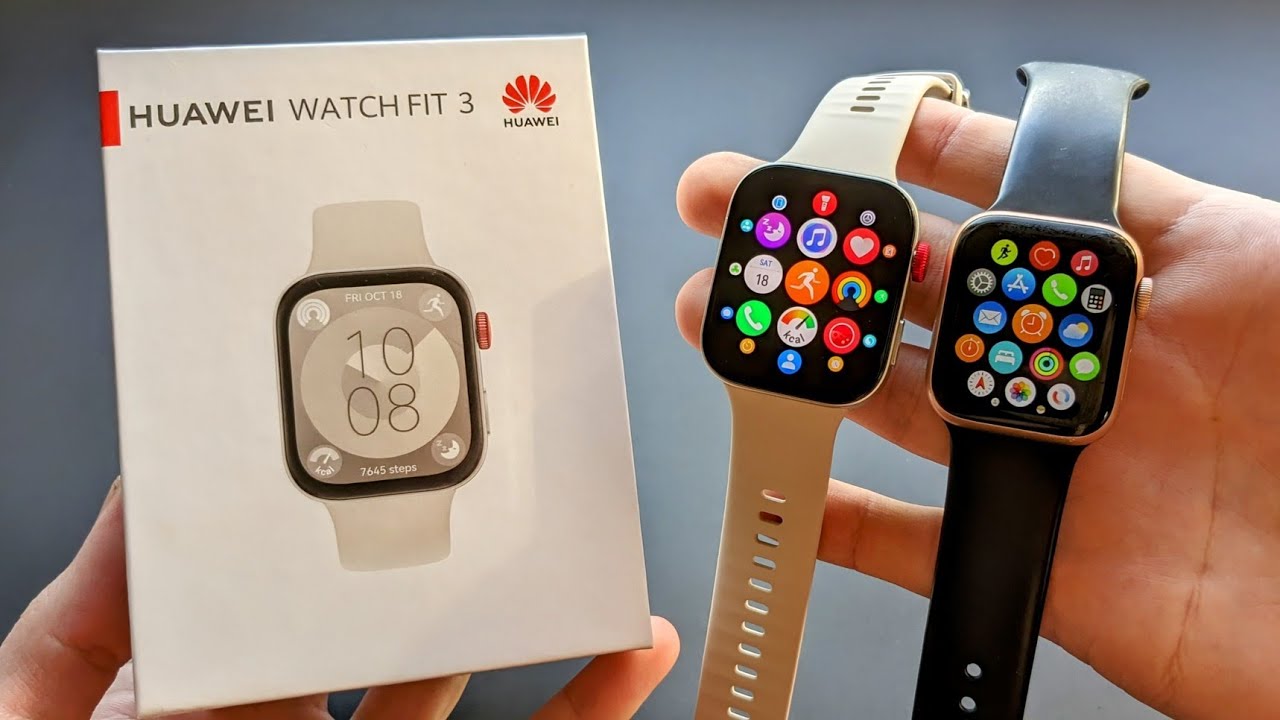 Apple Watch Series 9 vs Huawei Watch Fit 3: Which Smartwatch is Better for You?