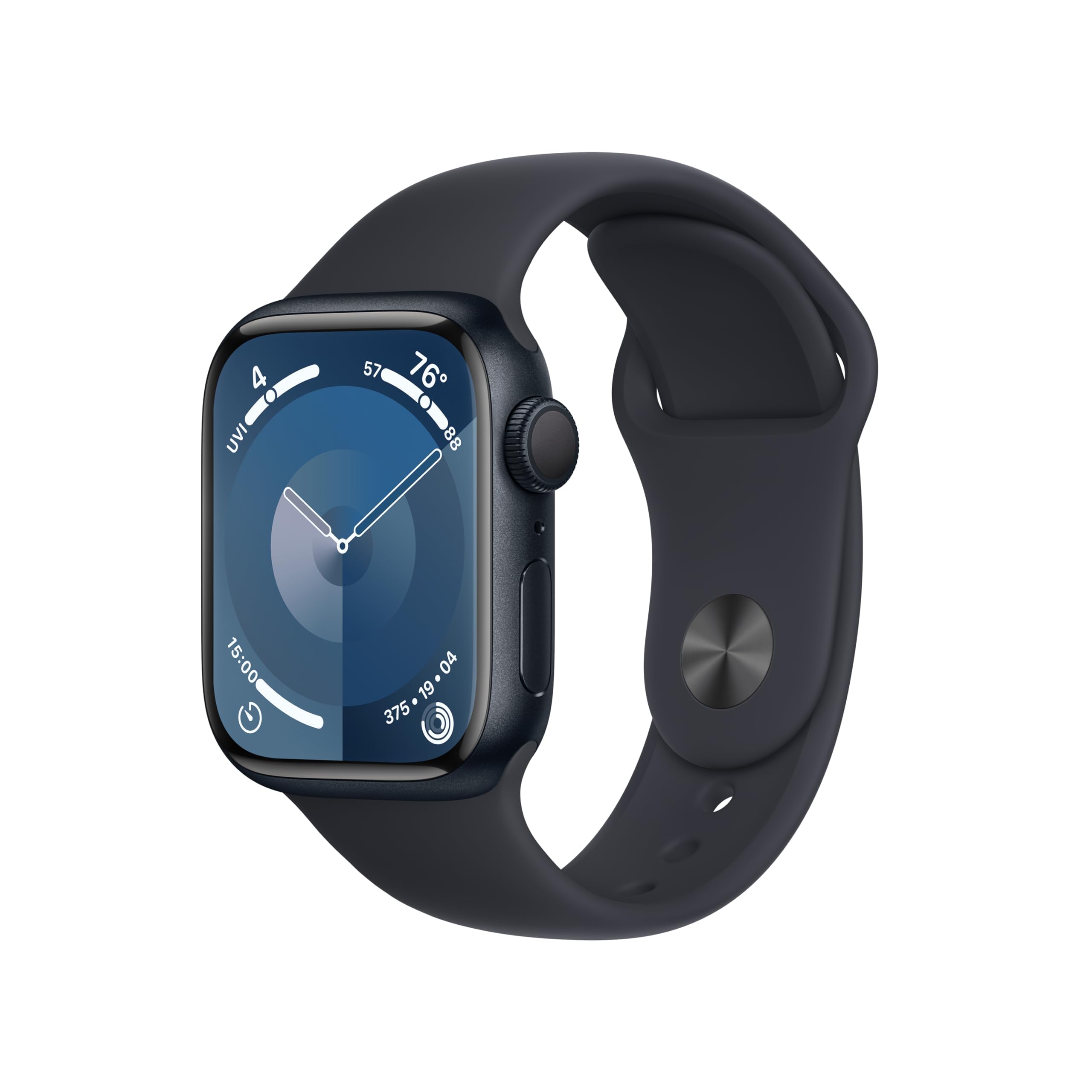 Apple Watch Series 9 41mm Midnight Aluminium GPS with Sport Band - Best Price Online