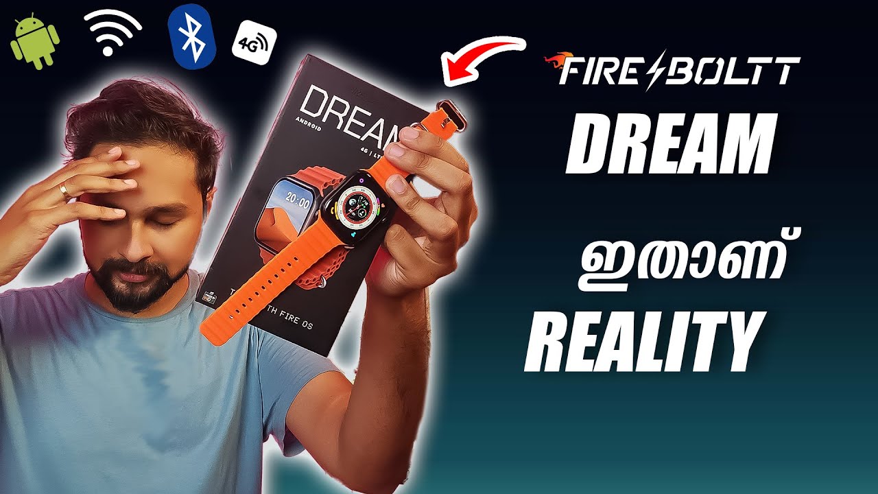 Fire-Boltt Dream Android Smartwatch Review in Malayalam: Full Specs & Insights