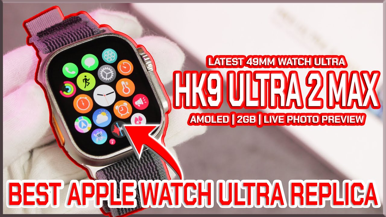 Discover the Smart Watch HK9 Ultra 2 AMOLED 49mm: Best for Fitness and Style