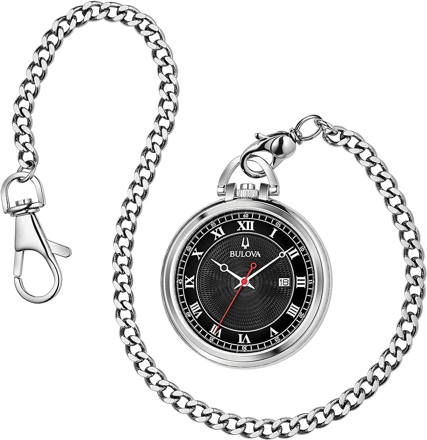 Buy Bulova Pocket Watches for Men: Classic Designs & Modern Features