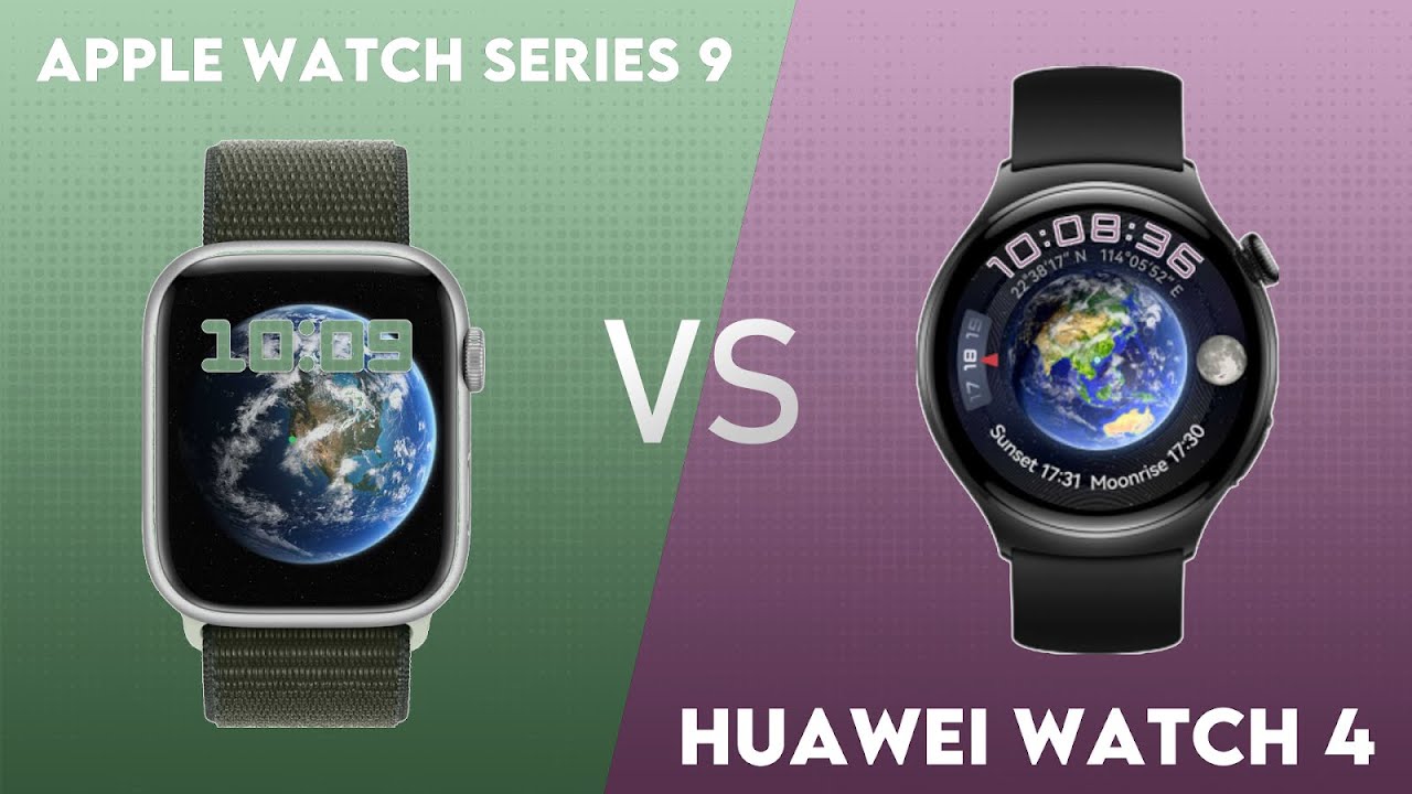 Apple Watch Series 9 vs Huawei Watch GT 4: Which Smartwatch Reigns Supreme?