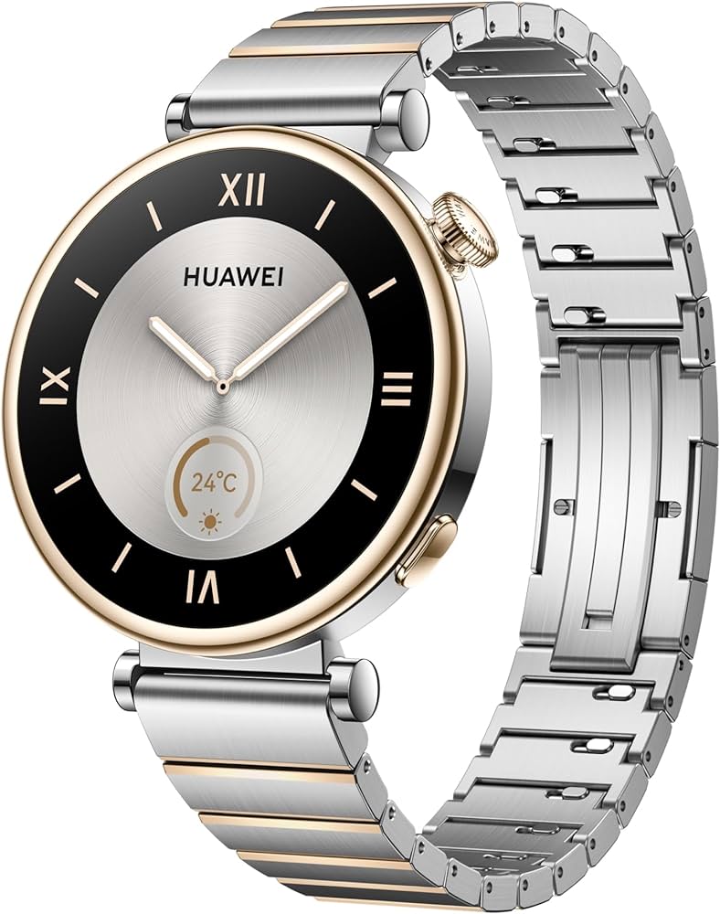 Huawei Watch GT4 41mm Aurora Stainless Gold (ARA-B19): Waterproof Fitness Smartwatch with NFC