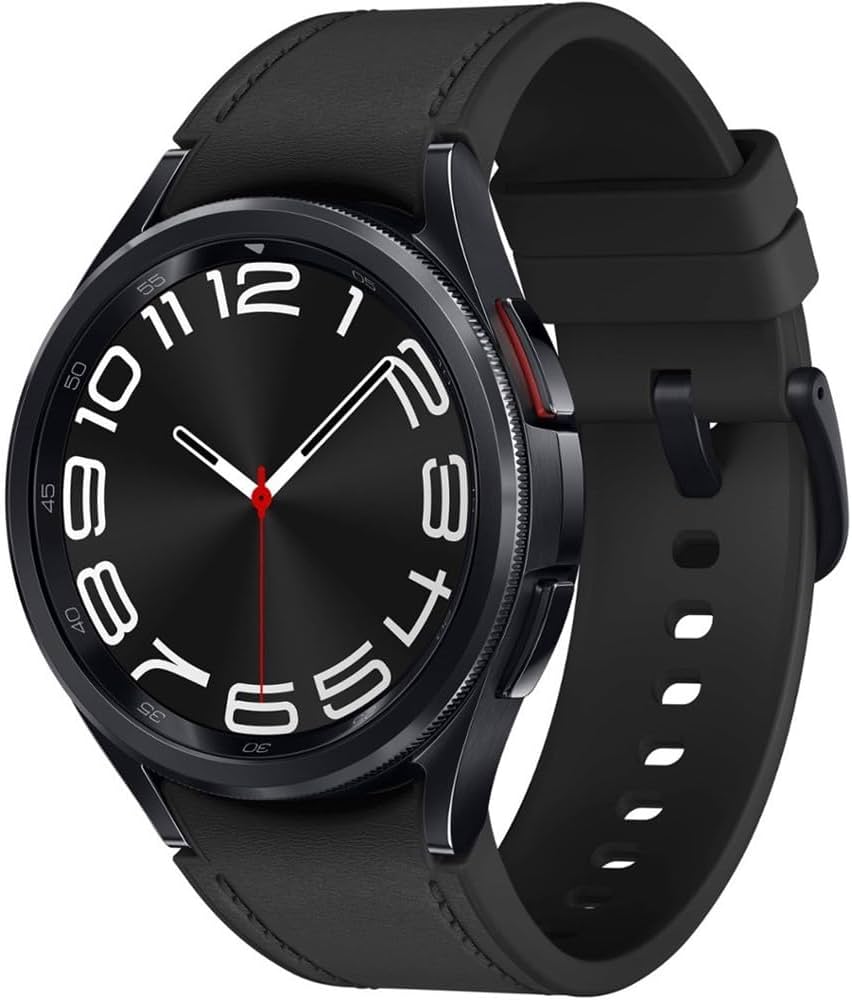 Samsung Galaxy Watch 6 Classic 43mm Black: Elegant Smartwatch with Rotating Bezel