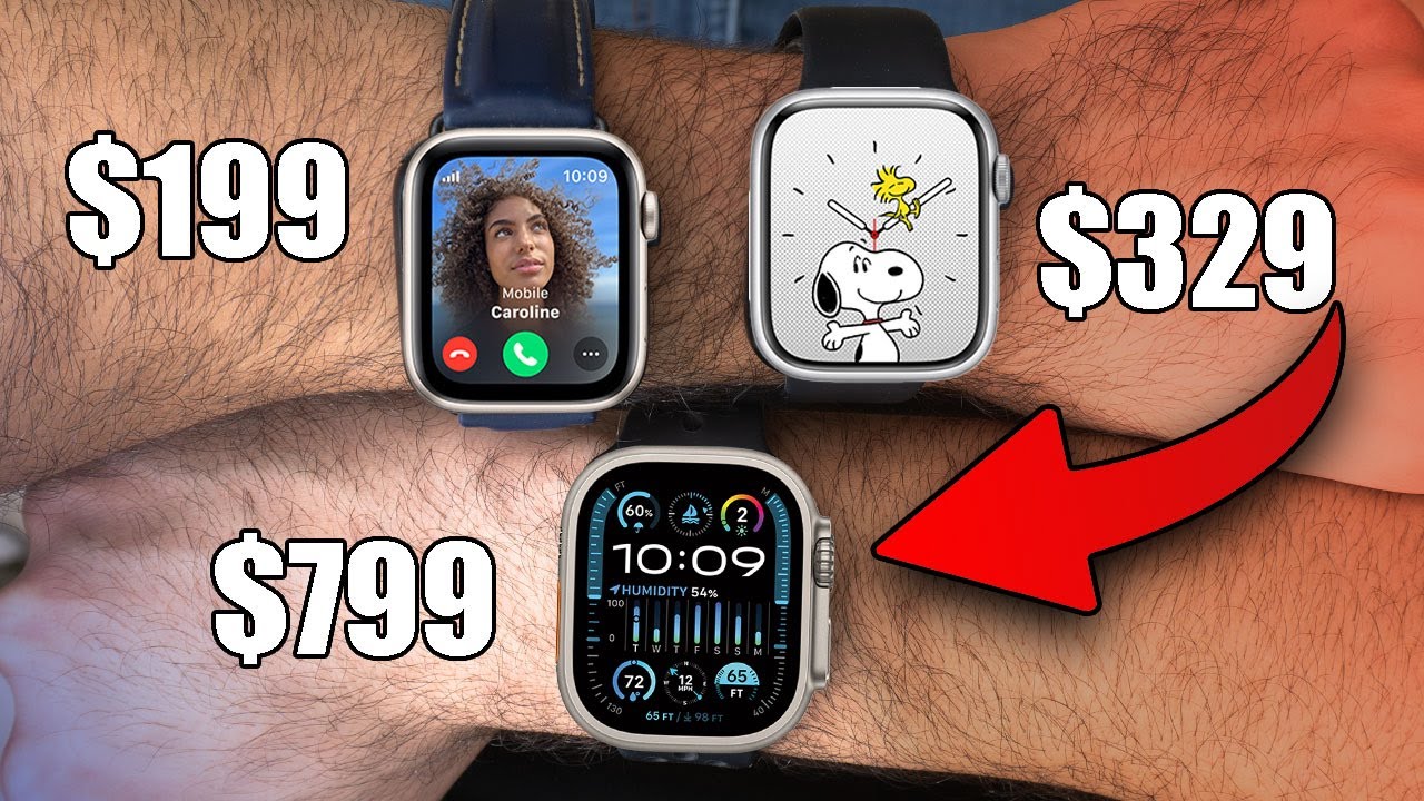 Apple Watch Series 9 vs SE vs Ultra 2: Key Differences Explained