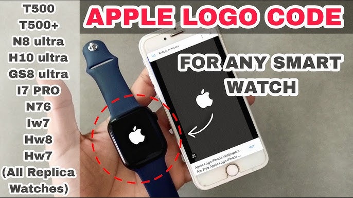 How to Set Apple Logo on Smart Watch i8 Pro Max: Step-by-Step Guide