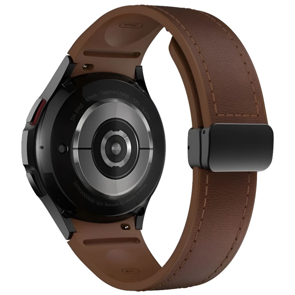 Premium Leather Band for Samsung Galaxy Watch 5 Pro: Perfect Fit & Enhanced Comfort