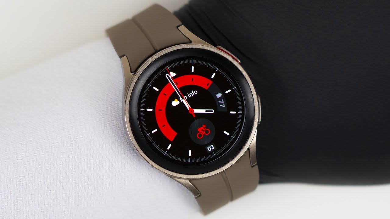 Unboxing the Samsung Galaxy Watch 5 Pro Grey Titanium: Premium Build & Stylish Design