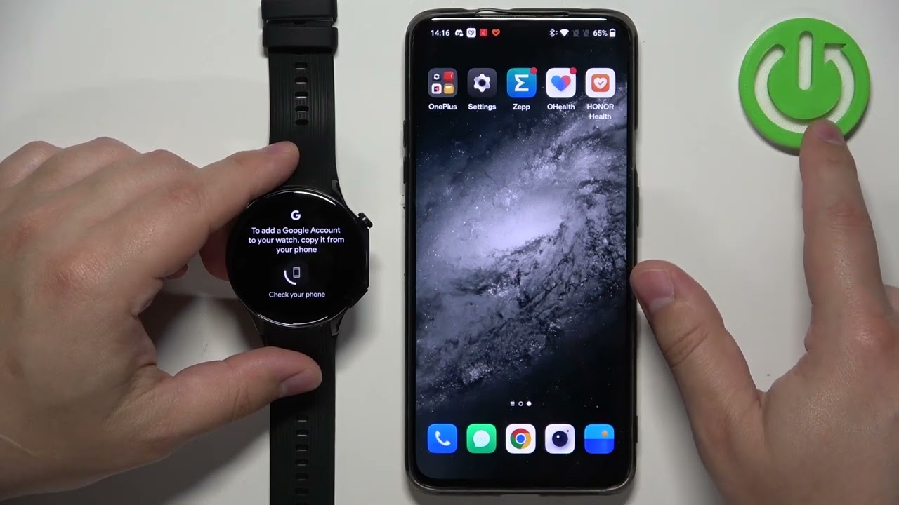 How to Add a Google Account to Your Watch by Copying It from Your Phone