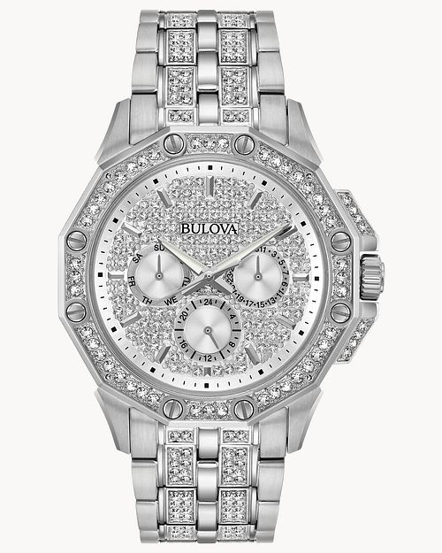 Bulova Octava Crystal Mens Watch: A Perfect Blend of Style and Function