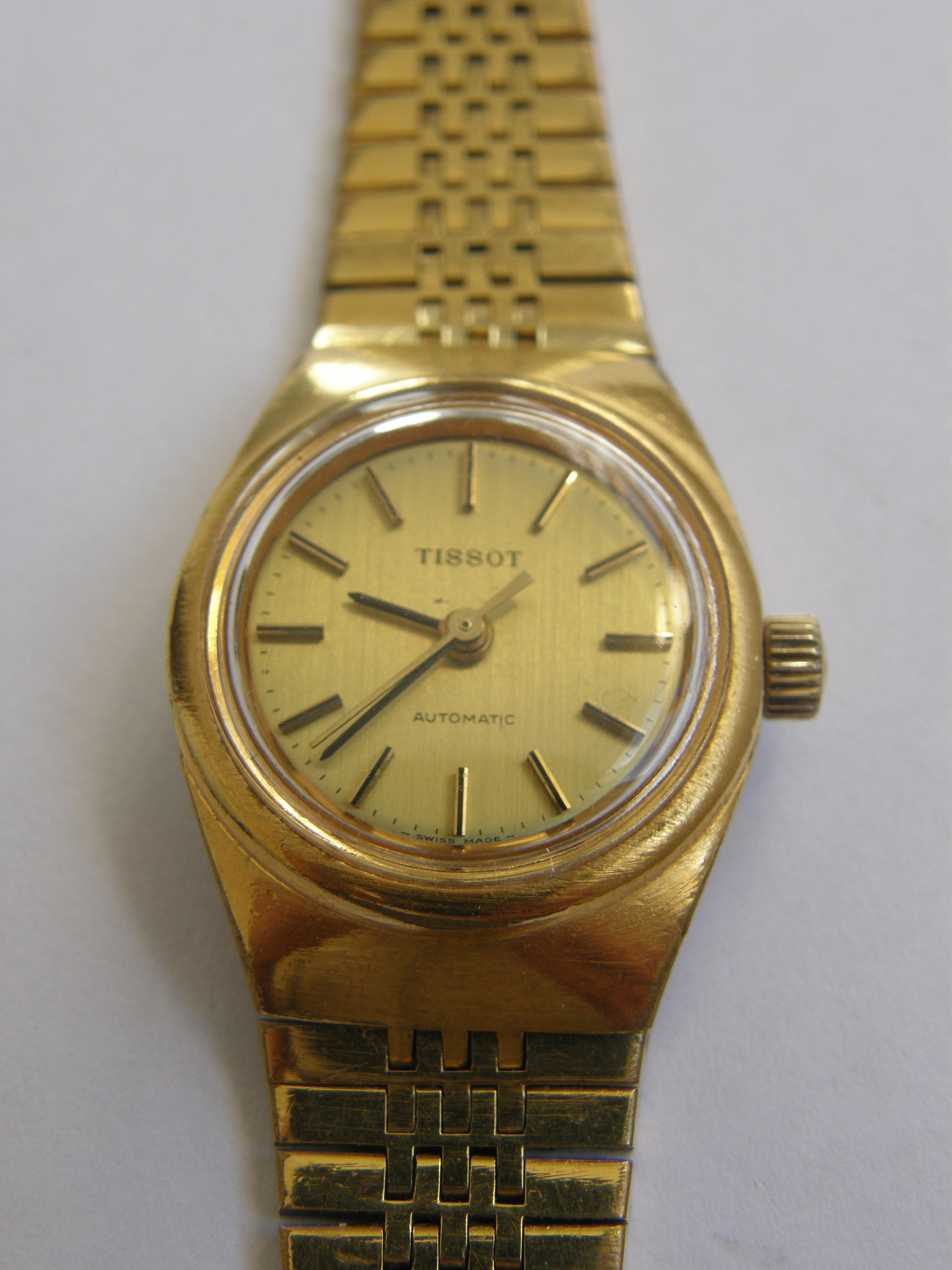 tissot watch women vintage dress