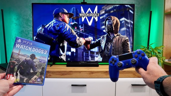 watch dogs 2 ps4 slim gameplay